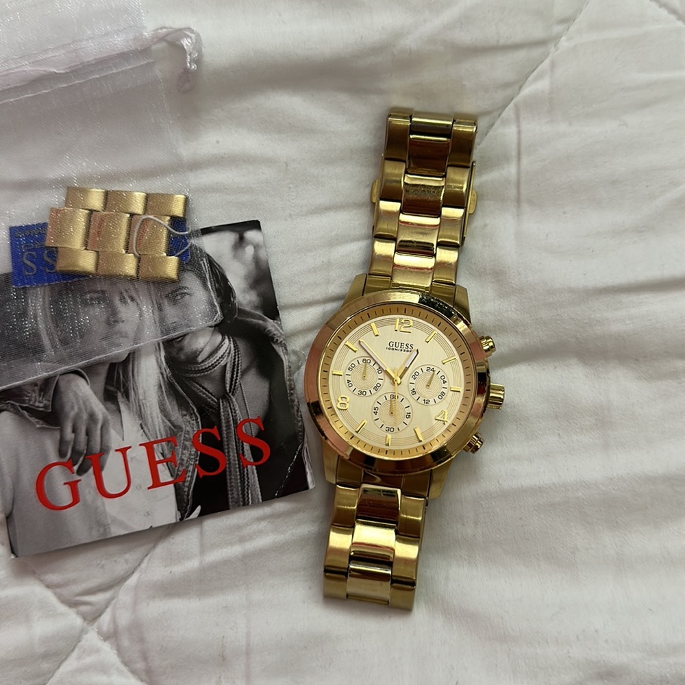 Guess Gold Watch - Picture 2 of 3